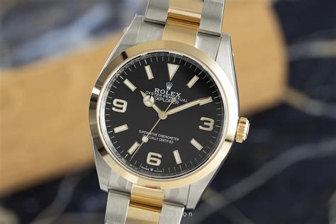 rolex explorer acciaio oro|buy Rolex explorer online.